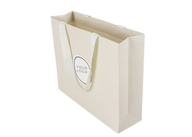 Fuerza de sustentación fuerte reciclable de las bolsas del Libro Blanco cualquier logotipo disponible proveedor