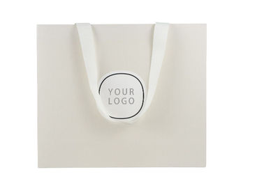 Fuerza de sustentación fuerte reciclable de las bolsas del Libro Blanco cualquier logotipo disponible proveedor