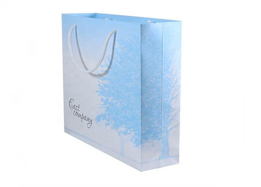 Bolsas impresas aduana exquisita, bolsos de papel del regalo del logotipo con las manijas proveedor