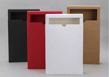 La pequeña caja de regalo rectangular del papel de Kraft, caja del cajón del papel de 350g Kraft modificó color para requisitos particulares proveedor