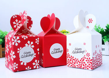 comprar Cajas de presentación impresas forma especial, caja de regalo de Apple para la Nochebuena Fabricación en línea