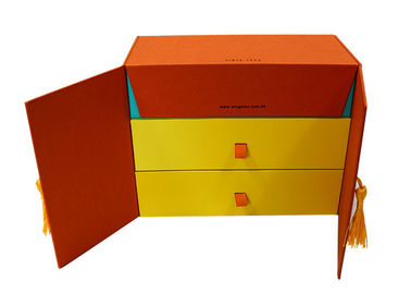 Tipo hecho a mano de empaquetado combinado OEM/ODM del cajón de las cajas del regalo de lujo disponible proveedor