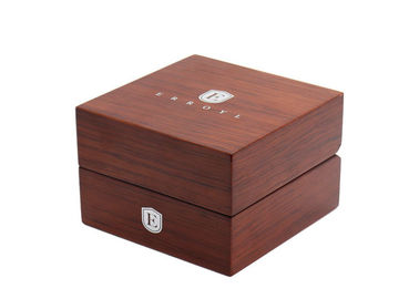 Clásico escoja el material de madera sólida de la laca del lustre de la caja de presentación del reloj proveedor