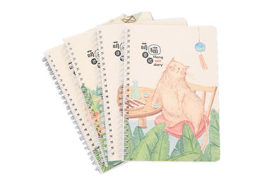 La aduana linda de la cubierta imprimió diseño doble de la esquina redonda del atascamiento de bobina de los cuadernos proveedor