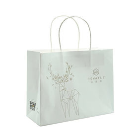 Los bolsos de papel personalizados reciclables del regalo, anunciaron las bolsas de papel para empaquetar proveedor