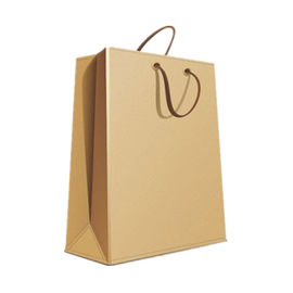 Capas resistentes impresas biodegradables del plástico/de agua de las bolsas de papel de Kraft disponibles proveedor