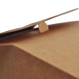Manija personalizada cortada con tintas de Windowed de la resistencia de rasgón de las bolsas de papel de Brown alta proveedor
