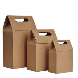 Manija personalizada cortada con tintas de Windowed de la resistencia de rasgón de las bolsas de papel de Brown alta proveedor
