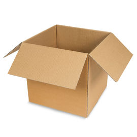 Las cajas de envío de la impresión en offset/la caja de papel acanalada modificaron el logotipo para requisitos particulares proveedor