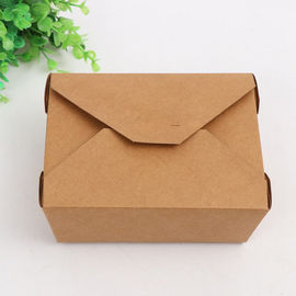La comida para llevar plegable encajona el diverso tamaño de la protección del medio ambiente disponible proveedor