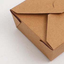 La comida para llevar plegable encajona el diverso tamaño de la protección del medio ambiente disponible proveedor