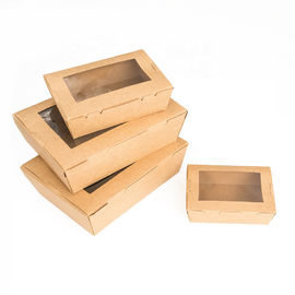 Diseño impermeable del corchete de la caja de la comida que sella encima de conveniente con la ventana transparente proveedor