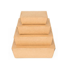Diseño impermeable del corchete de la caja de la comida que sella encima de conveniente con la ventana transparente proveedor