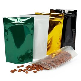Los bolsos reutilizables plásticos de la comida, brillantes se levantan el diverso color de las bolsas disponible proveedor