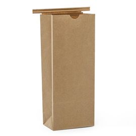 Los bolsos amistosos de la comida de Eco modificaron el logotipo para requisitos particulares con la abertura biodegradable del lazo del trazador de líneas/de la lata proveedor