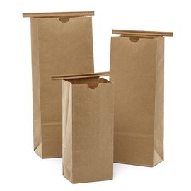 Los bolsos amistosos de la comida de Eco modificaron el logotipo para requisitos particulares con la abertura biodegradable del lazo del trazador de líneas/de la lata proveedor