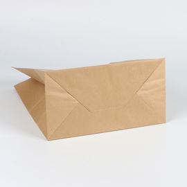 La aduana disponible de las bolsas de papel de Kraft de la categoría alimenticia impresa fortalece firmemente la manija proveedor