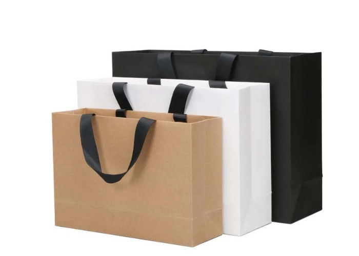 La alta durabilidad imprimió diseño modificado para requisitos particulares de la forma de la resistencia de rasgón de las bolsas de papel de Kraft proveedor