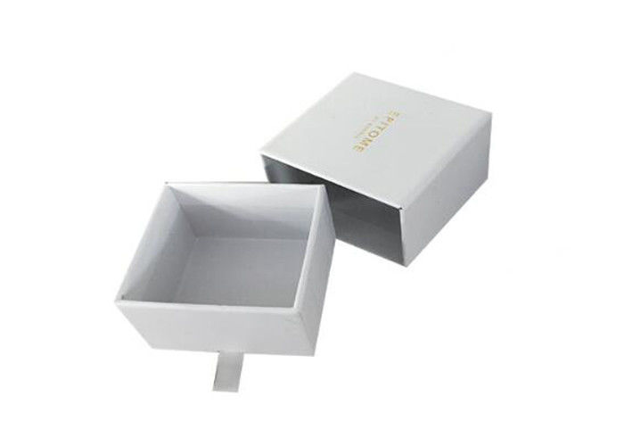 Forma de empaquetado personalizada reciclable del cuadrado del cajón de las cajas para la joyería proveedor