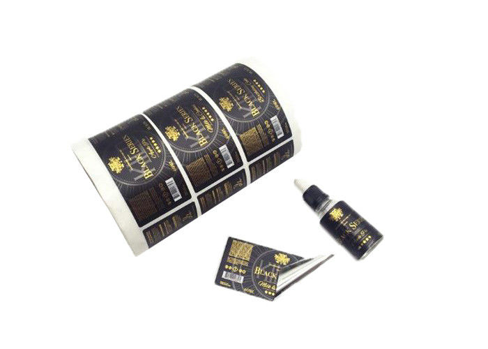 Etiquetas adhesivas de encargo superficiales brillantes ULTRAVIOLETA/impresión de la pantalla para la botella de aceite esencial proveedor