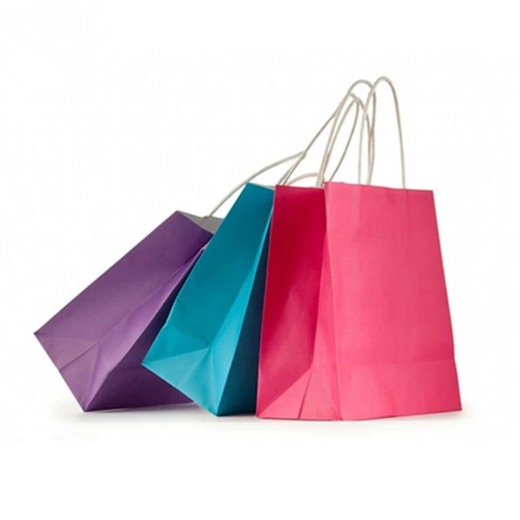 Capas resistentes impresas biodegradables del plástico/de agua de las bolsas de papel de Kraft disponibles proveedor