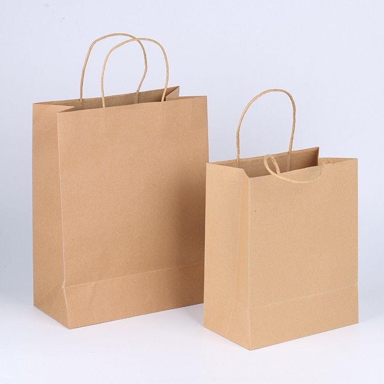 OEM/ODM personalizados reciclables de las bolsas de papel de Brown disponible para empaquetar proveedor