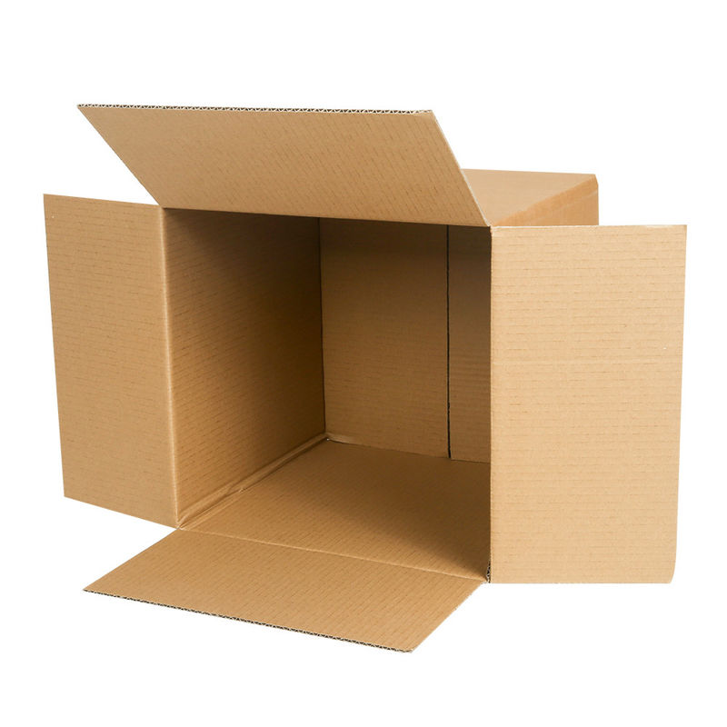 Las cajas de envío de la impresión en offset/la caja de papel acanalada modificaron el logotipo para requisitos particulares proveedor
