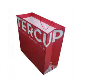 Good price Eco - bolsas de papel impresas amistosas de Kraft brillantes/acabamiento mate de la superficie de la laminación en línea