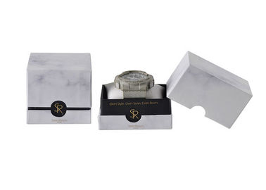 Good price La caja de regalo del mármol de Morden de la cartulina, escoge las cajas de regalo del reloj con la almohada en línea