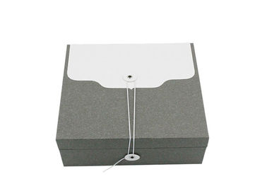 Good price El cuadrado formó la talla 19 de la caja de regalo del arte de papel * 19* 7,7 cm con el tipo abierto de la cuerda en línea