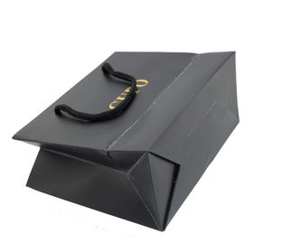 Good price El color negro personalizó las bolsas de papel, los bolsos impresos aduana Eco del regalo amistoso en línea