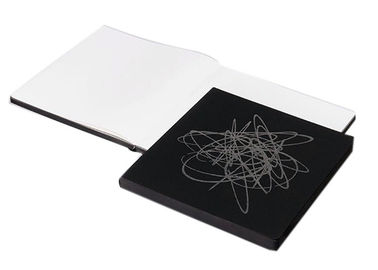 Good price La aduana negra del color imprimió el tamaño cuadrado A4/A5/A6 de la forma de los cuadernos disponible en línea