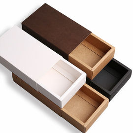 Good price La aduana del estilo del cajón imprimió el material durable del papel de las cajas 350g Brown Kraft en línea